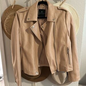 New with tags beautiful leather  jacket